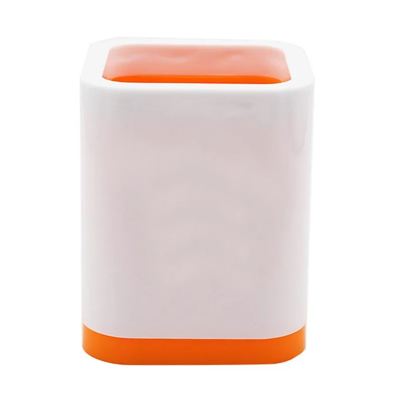 Multifunctional Square Plastic Pen Holder