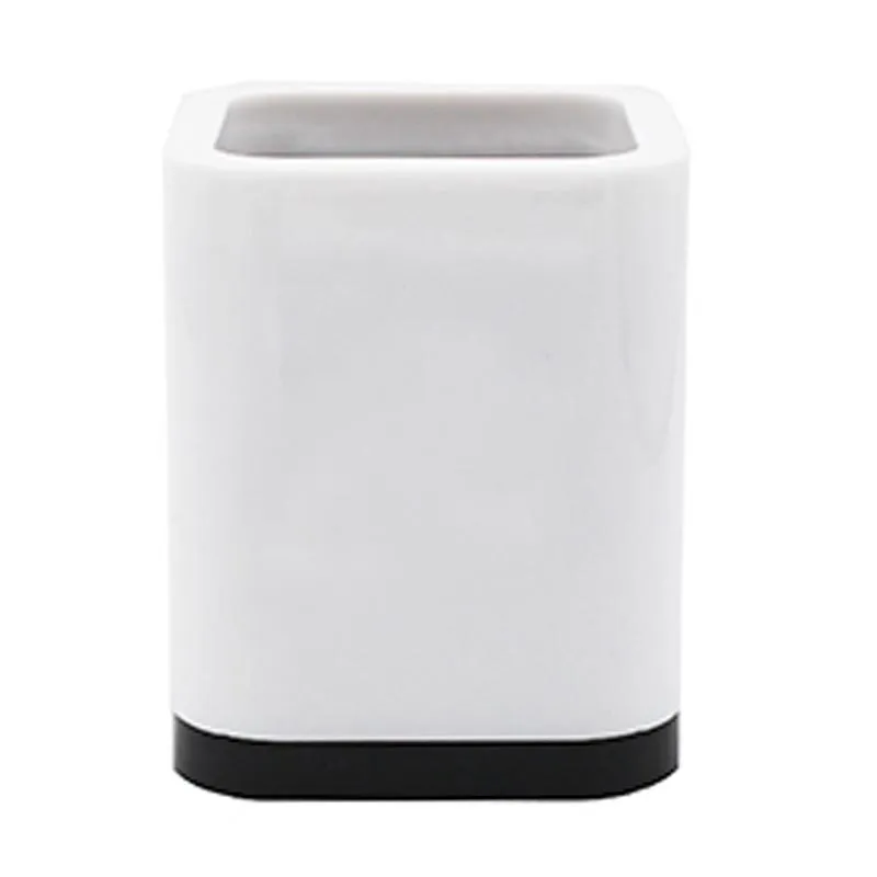 Multifunctional Square Plastic Pen Holder