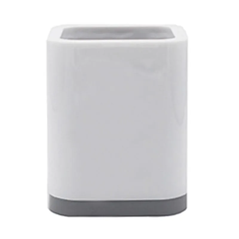 Multifunctional Square Plastic Pen Holder