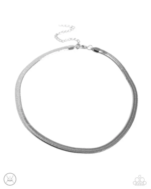 Musings Moment - Silver Choker