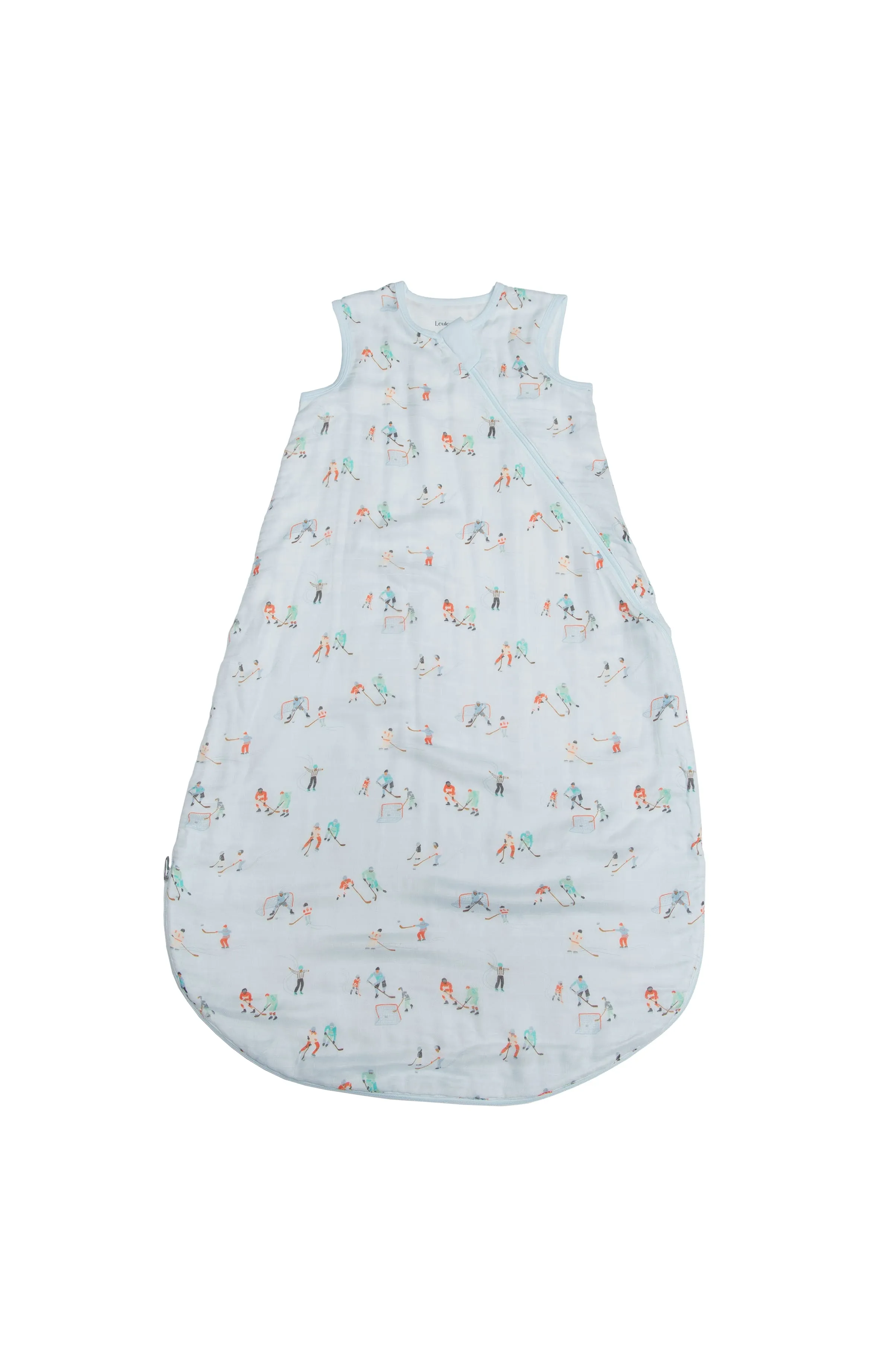 Muslin Lightweight Sleep Bag 0.5 TOG - Ice hockey