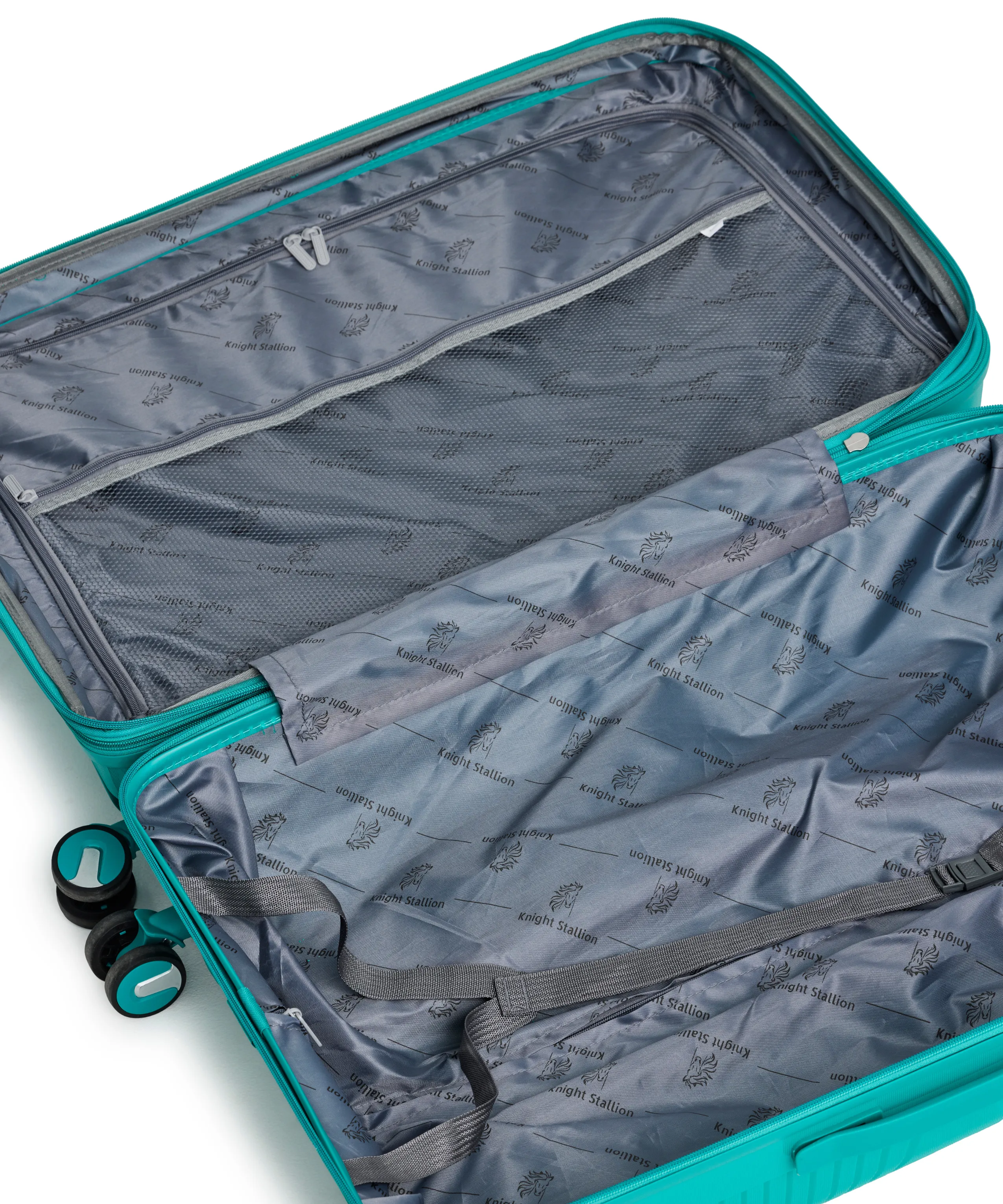 Mustang Teal Sprint 20" Cabin Bag – Sleek, Lightweight & Durable Carry-On Luggage