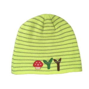 My broes and my groes reflective beanie speshal yellow