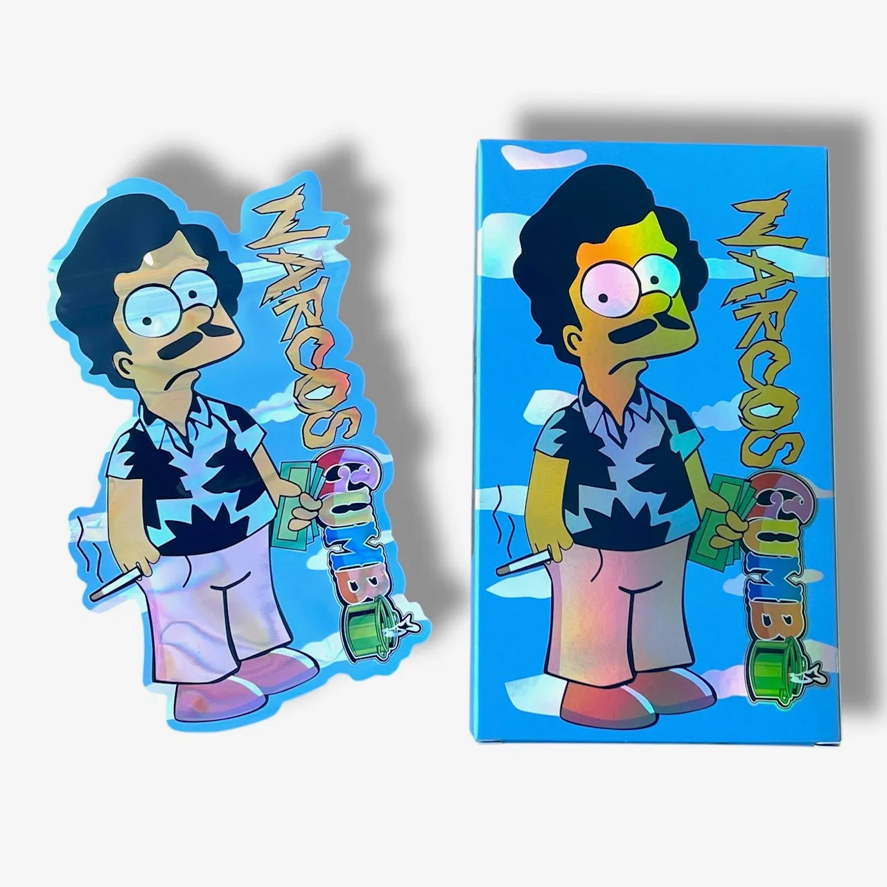 Narcos Gumbo Mylar Bag with Box 3.5 Grams