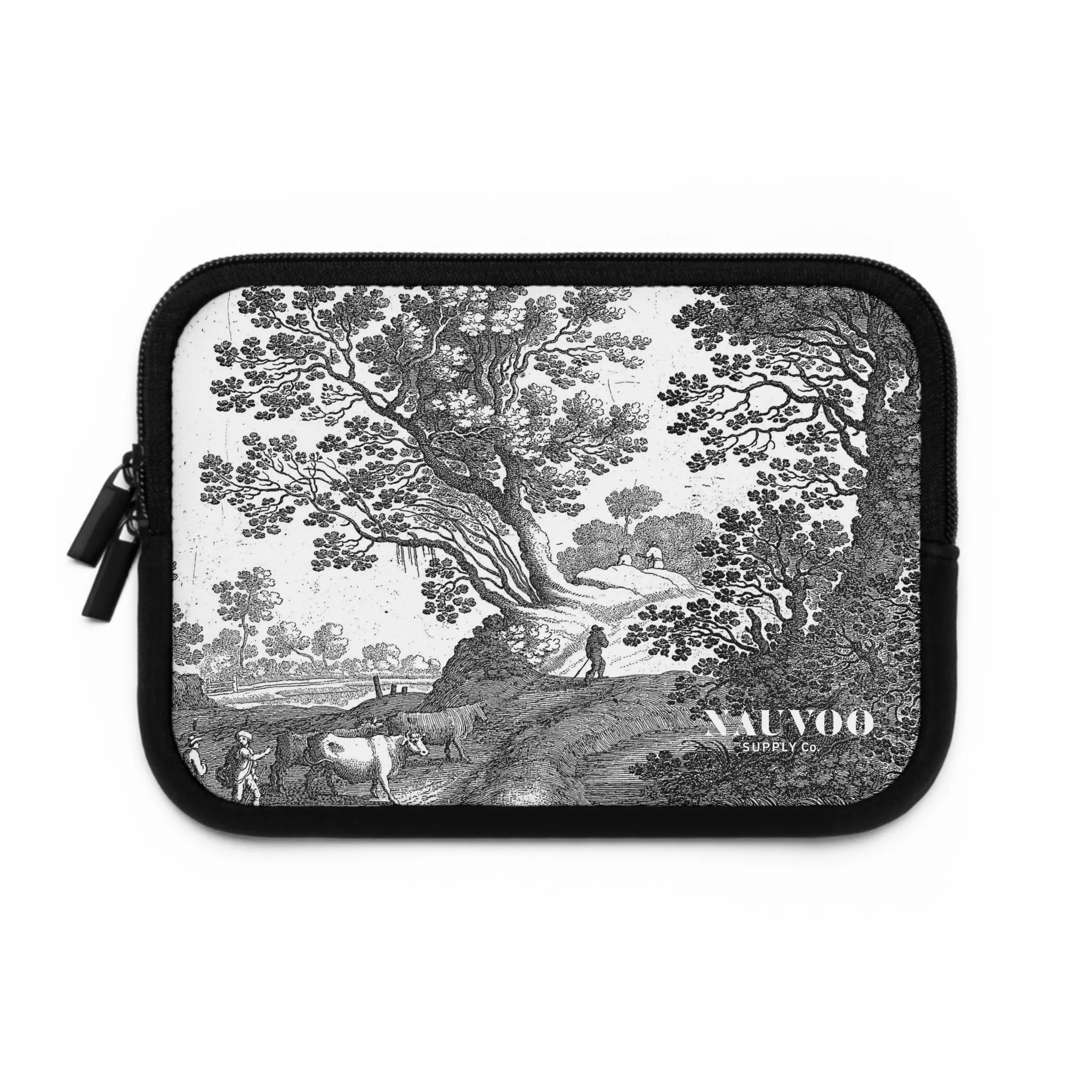 Nauvoo Supply Co Winter White Laptop and Tablet Sleeve