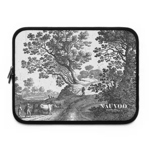 Nauvoo Supply Co Winter White Laptop and Tablet Sleeve