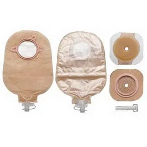 New Image Two-Piece Urostomy Kit, Cut-to-Fit Stoma up to 1-3/4" (44mm), Flange 2-1/4" (57mm), Sterile - Box of 5