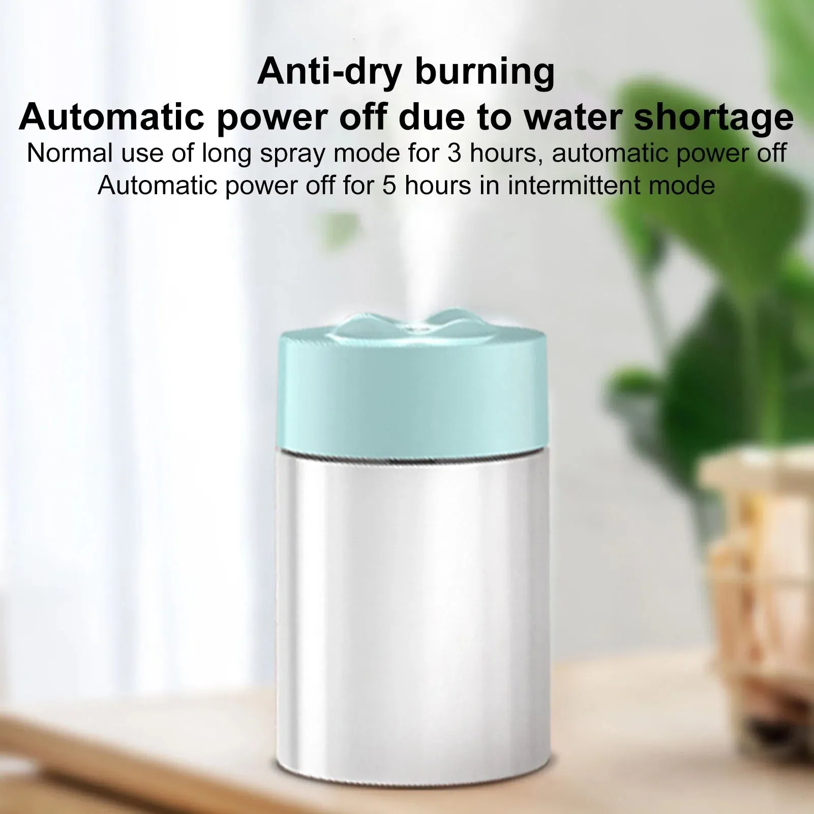 New in box! 300ml Multifunctional USB Charging Ultra Fine Mist Mini Humidifier with colour changing led light! Great for Bedroom, Kids room, Vehicle etc. Light Blue