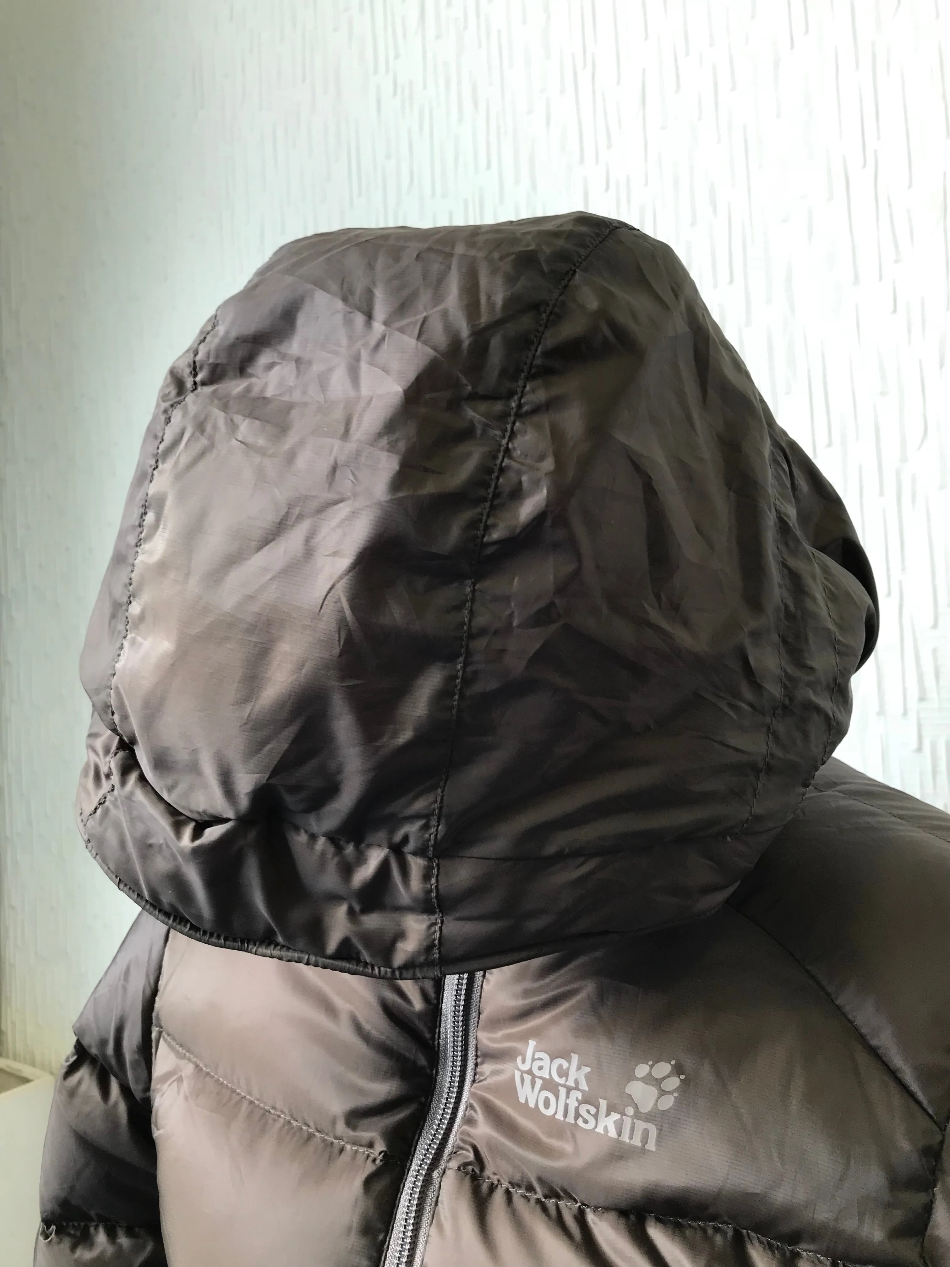 New  jack wolfskin brown quilted coat size 8 FREE POSTAGE🟢