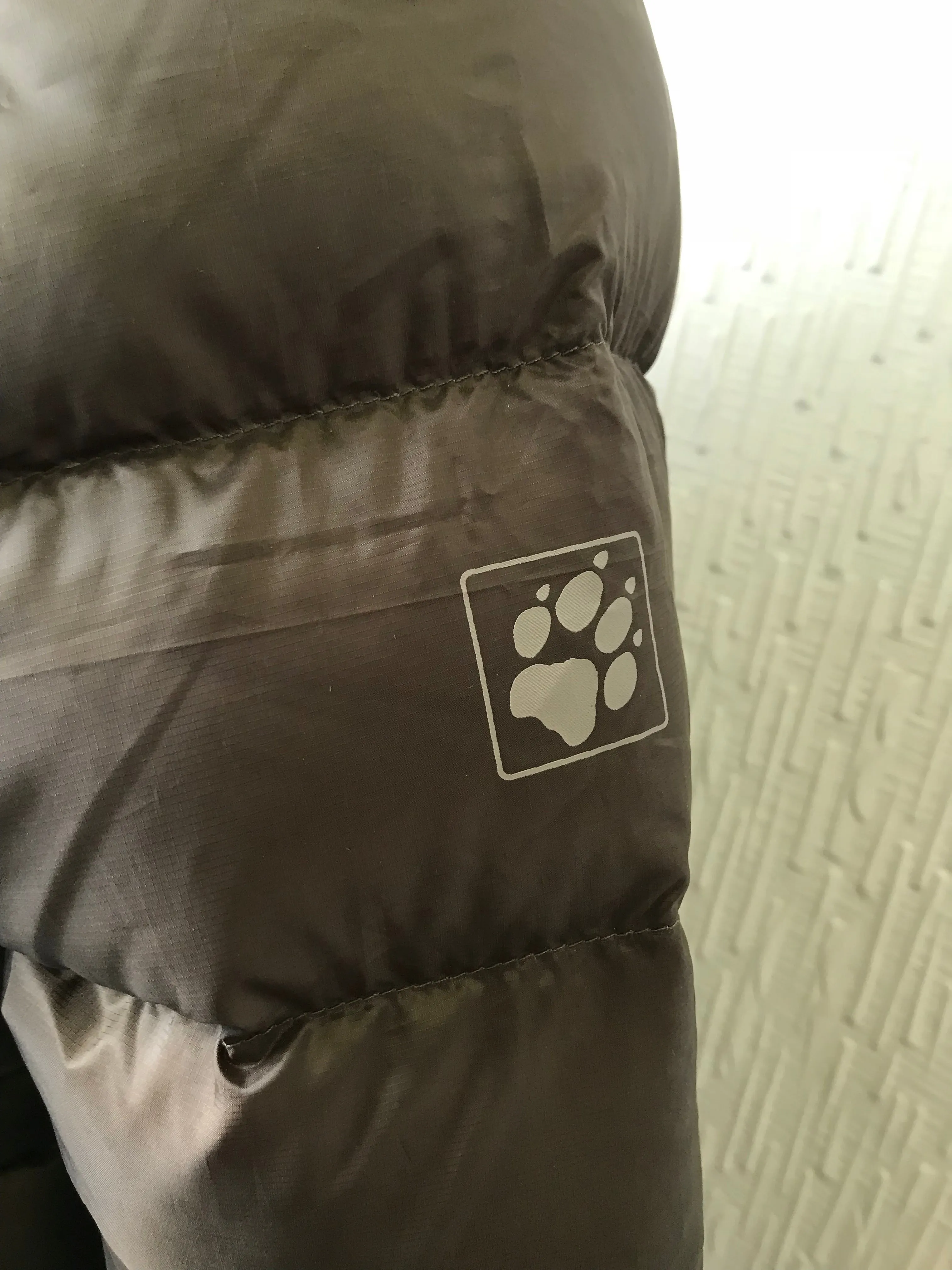 New  jack wolfskin brown quilted coat size 8 FREE POSTAGE🟢
