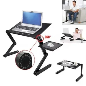 New Multi Functional Adjustable Laptop Table with Mouse Pad!