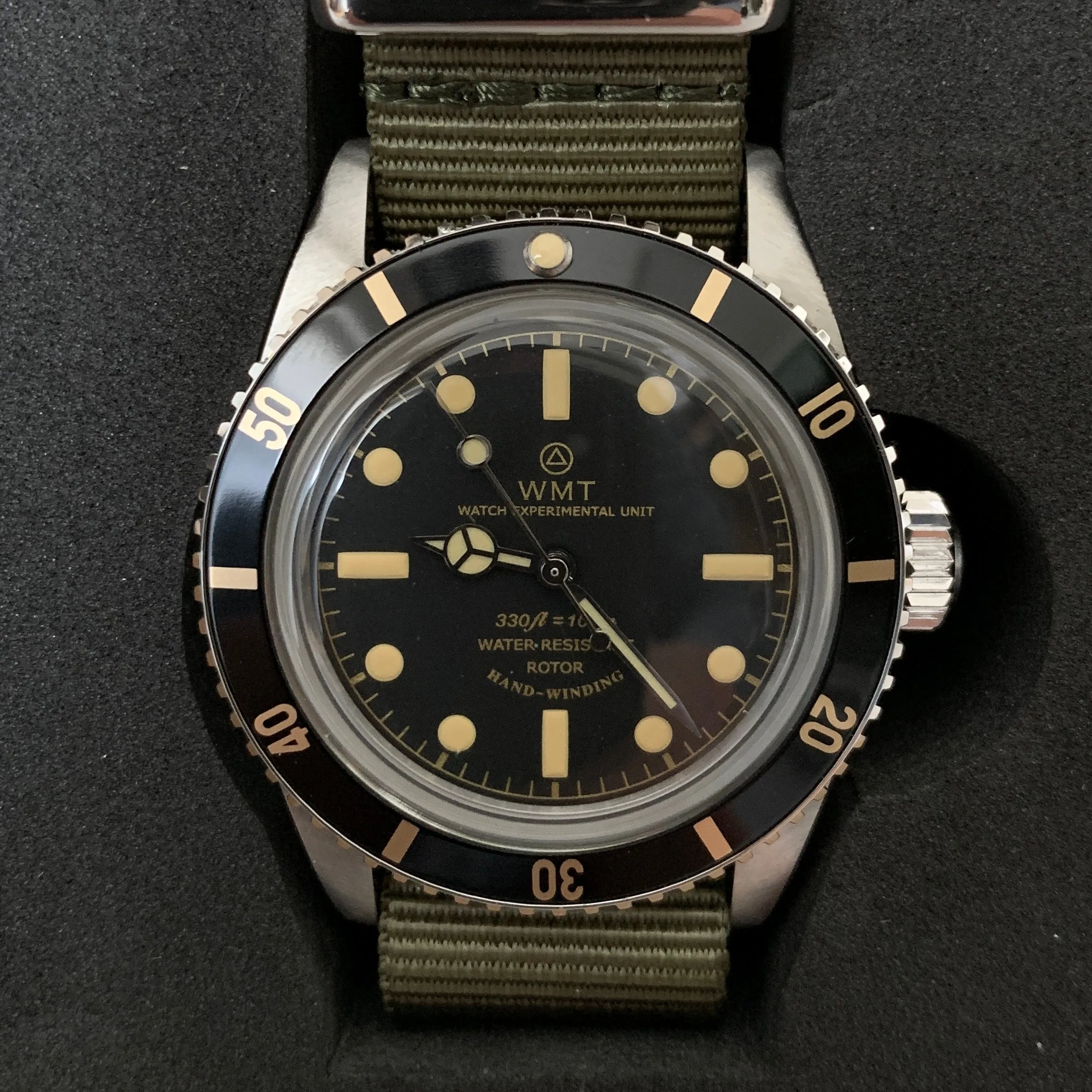 NEW! WMT Sea Diver - Sea Diver Dial / Diver Bezel Watch