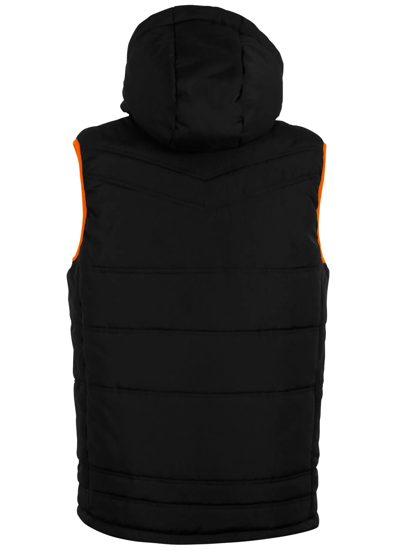 Nova Sleeveless Gilet Black/Orange Kids