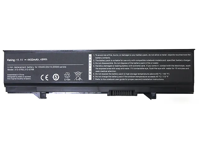 Oem Dl 50 Latitude E5400 L Batería Para Laptop 11.1 V 4400m Ah