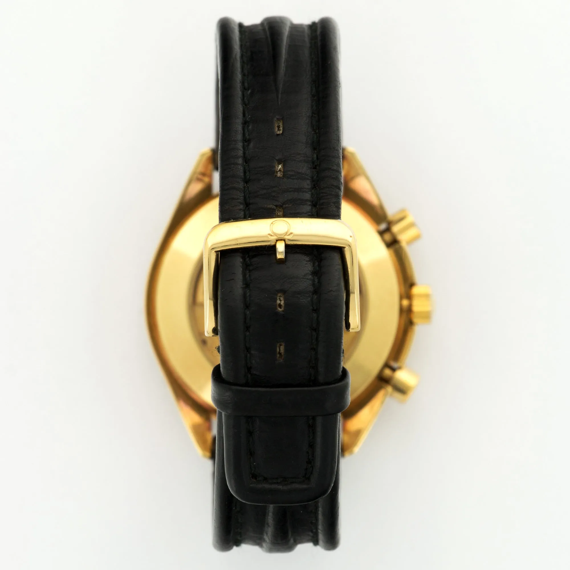 Omega Yellow Gold Speedmaster Strap Watch