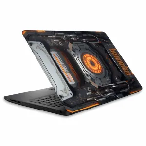 Orange Mech Laptop Skin