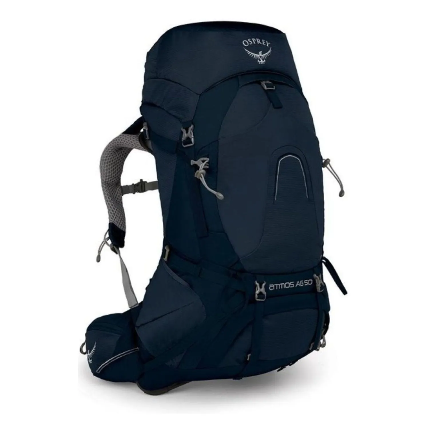 Osprey Atmos AG 50 Backpack with Raincover - Medium - Men's Backpacking