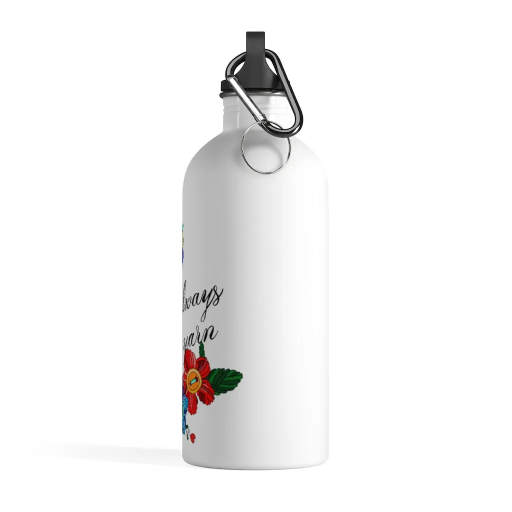Owl Always Love Yarn Stainless Steel Water Bottle