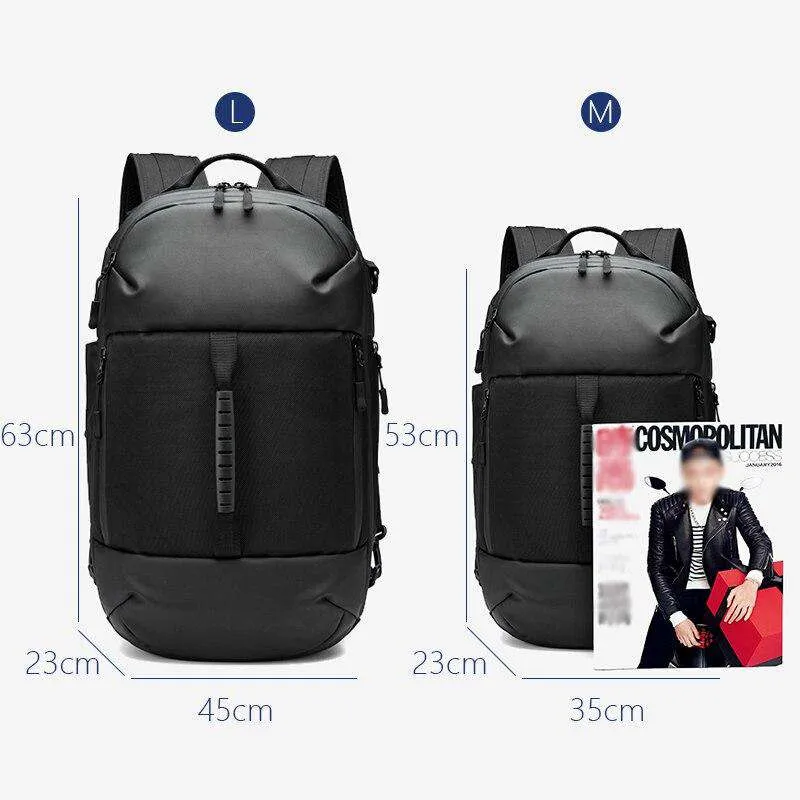 OZUKO 2022 New Multifunctional Men Backpack 15.6 inch Laptop Bag Male Waterproof Large Capacity Backpacks Travel Bags Mochila