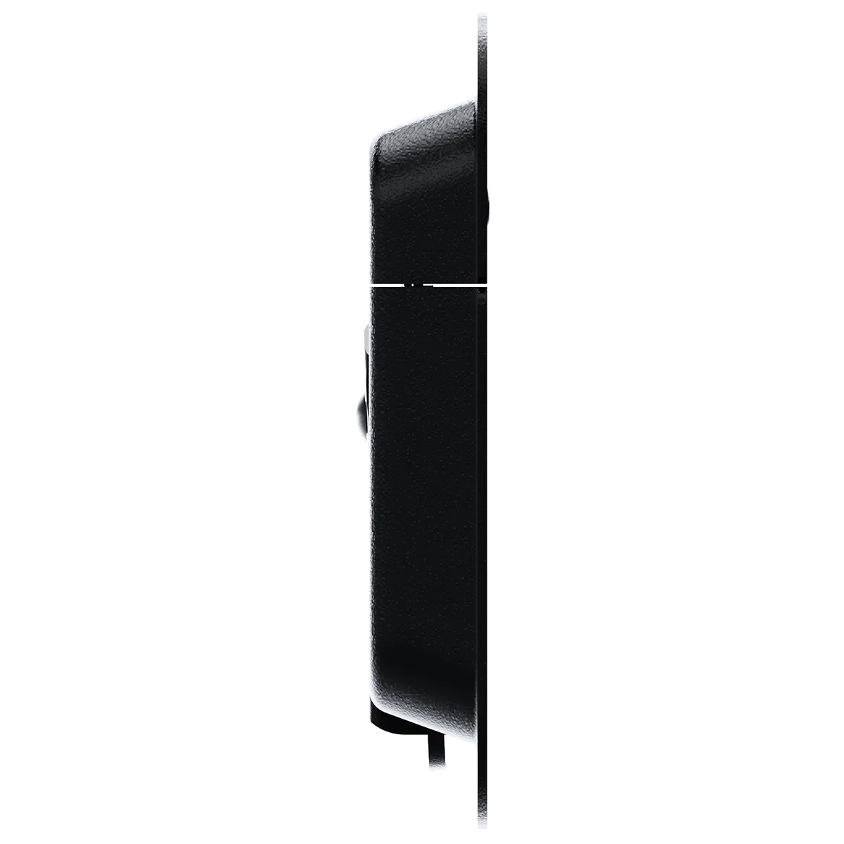 Pad lockable Protective Surface Mount Latch, Black