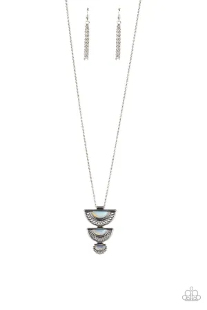 Paparazzi Accessories - Serene Sheen - White Necklace