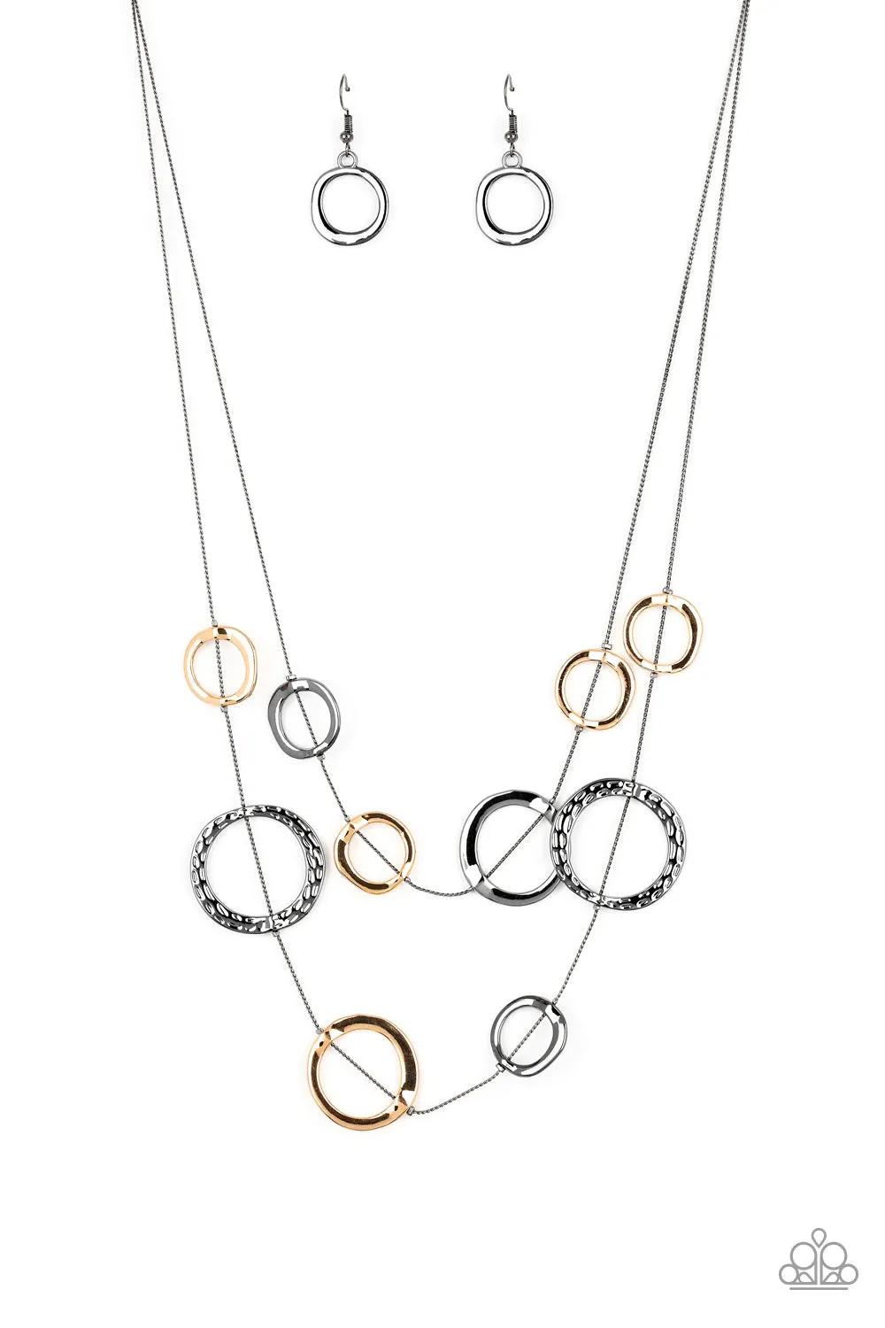 Paparazzi Ageless Aesthetics Necklace Black