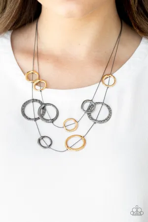 Paparazzi Ageless Aesthetics Necklace Black