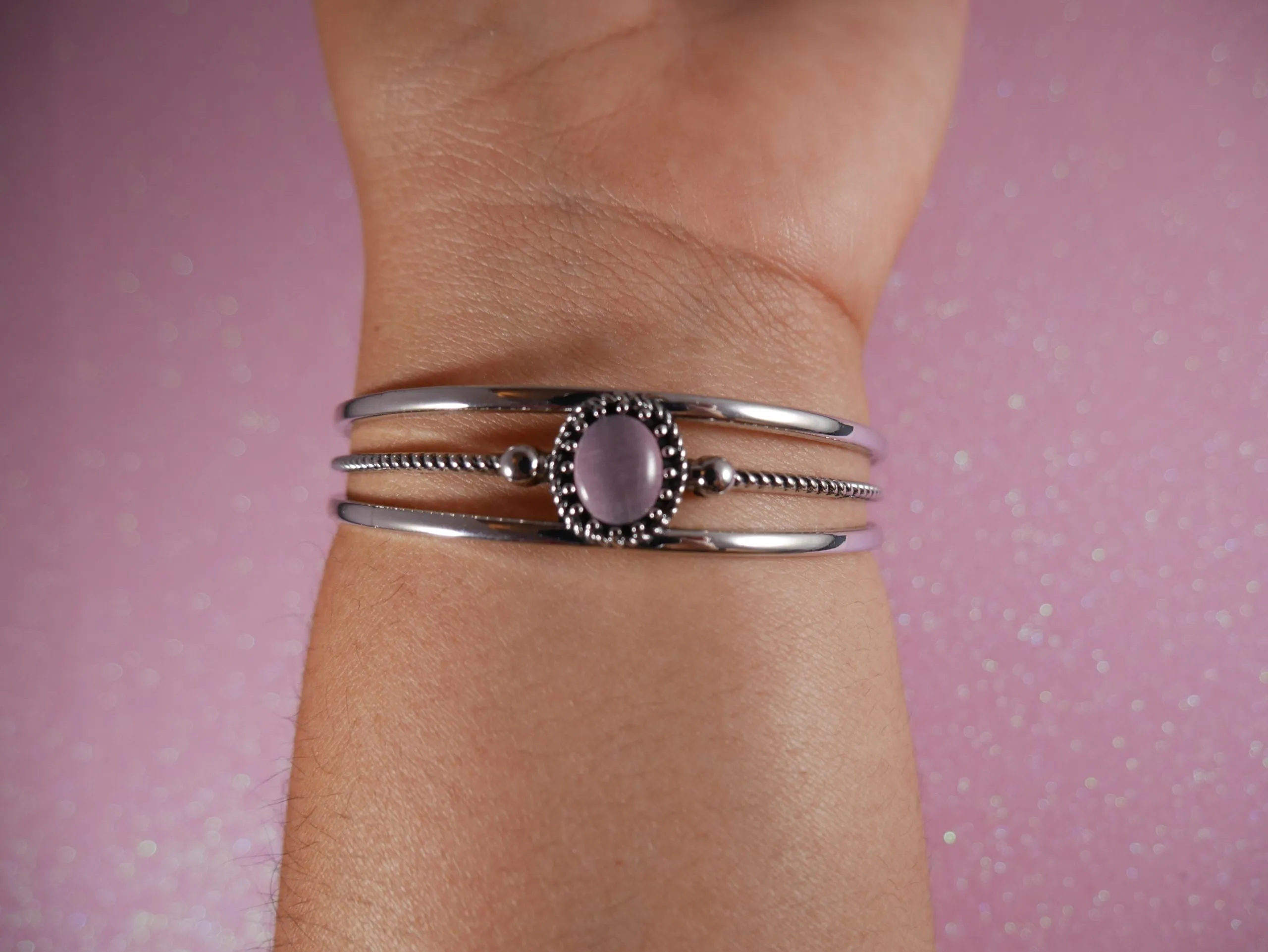 Paparazzi Bewitched Beam Lanyard Necklace Pink; Icy Eden Earrings Pink & Top of The Pop Charts Bracelet Pink