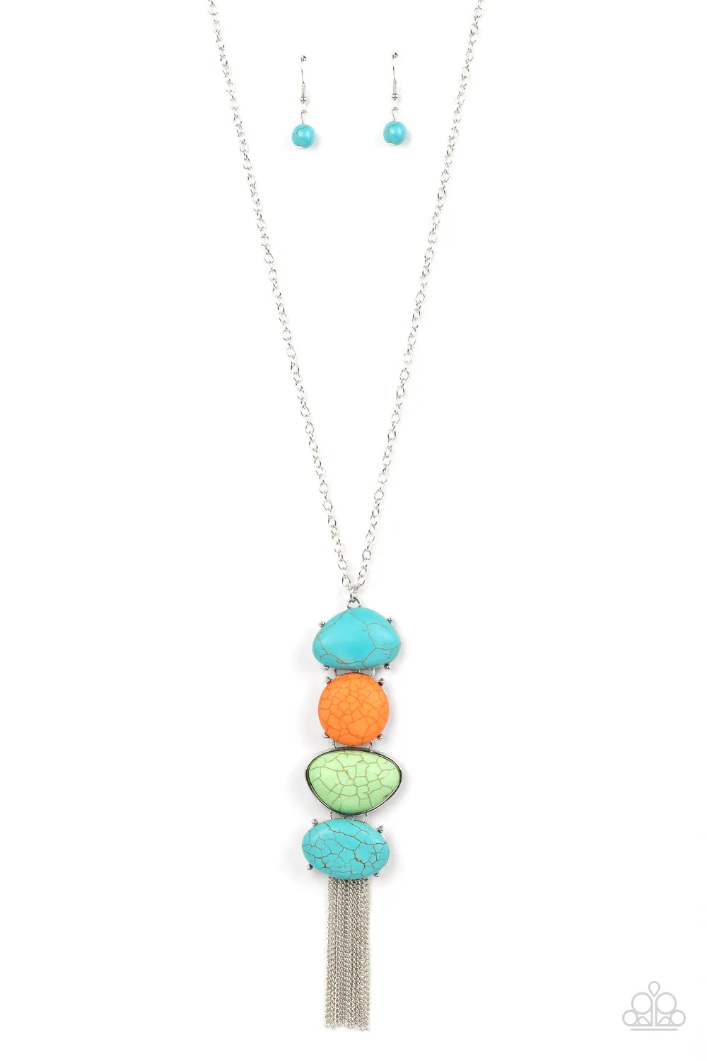Paparazzi Hidden Lagoon Necklace Multi
