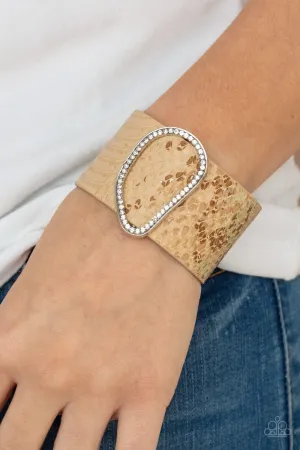 Paparazzi - HISS-tory In The Making - Brown Bracelet