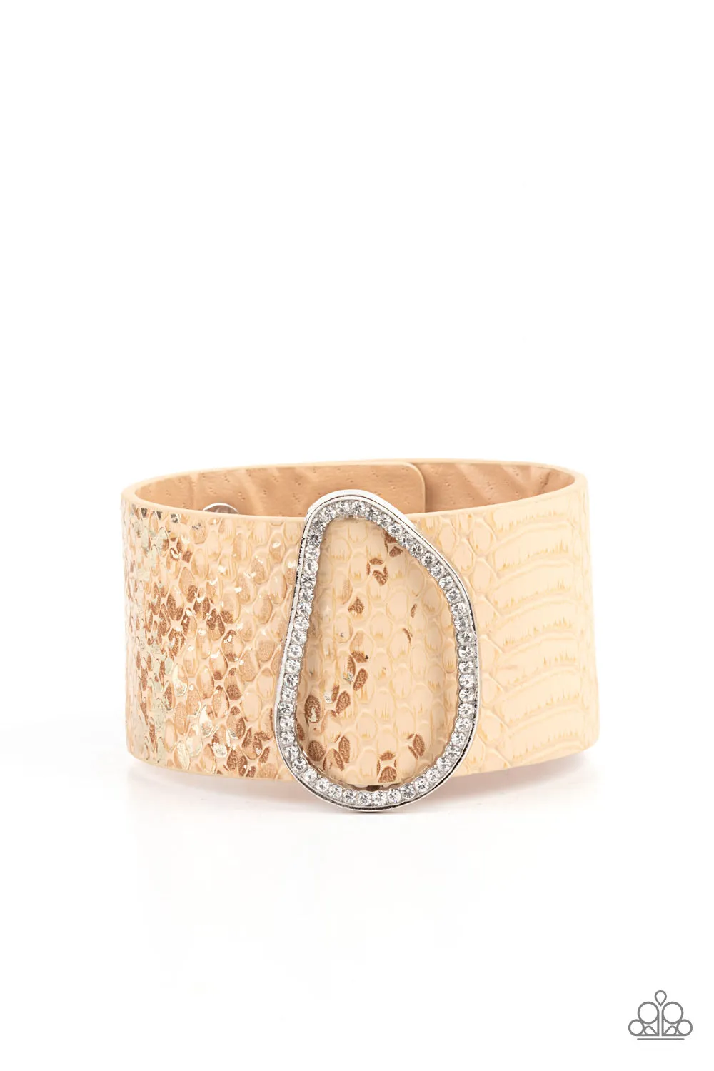Paparazzi - HISS-tory In The Making - Brown Bracelet