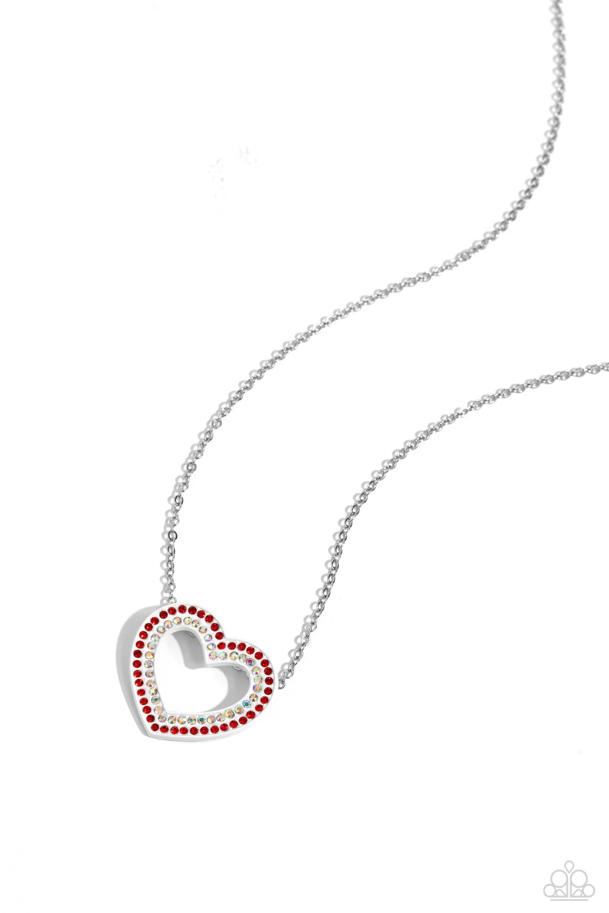 Paparazzi Hyper Heartland Necklace Multi