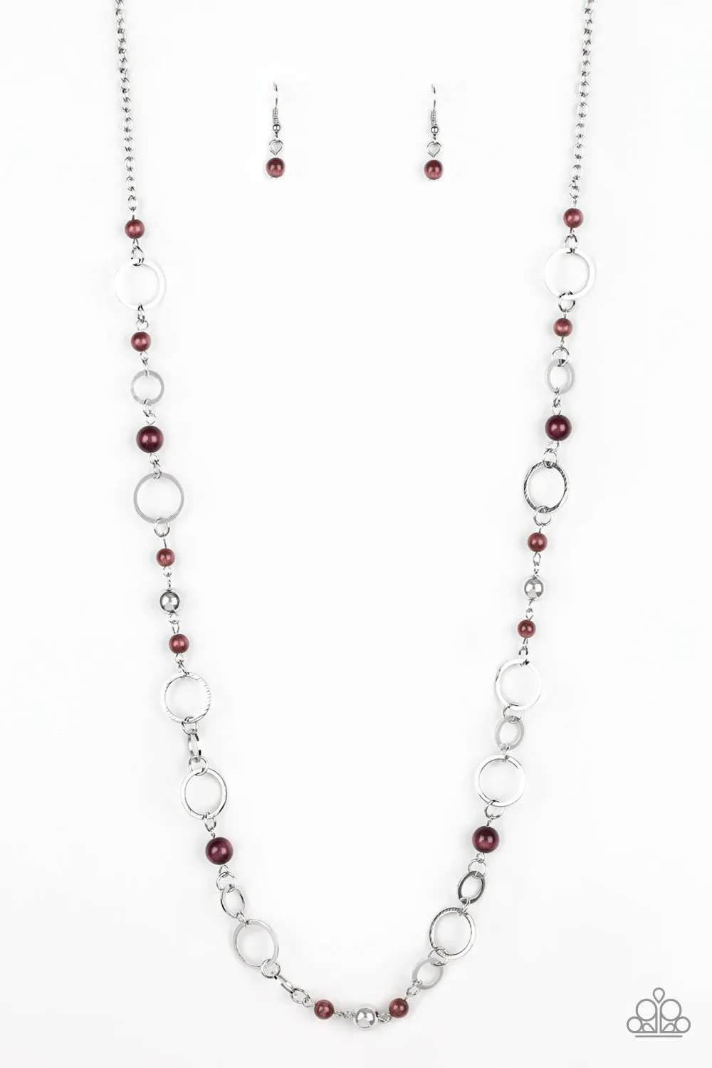 Paparazzi - Kid In A Candy Shop - Purple Necklace