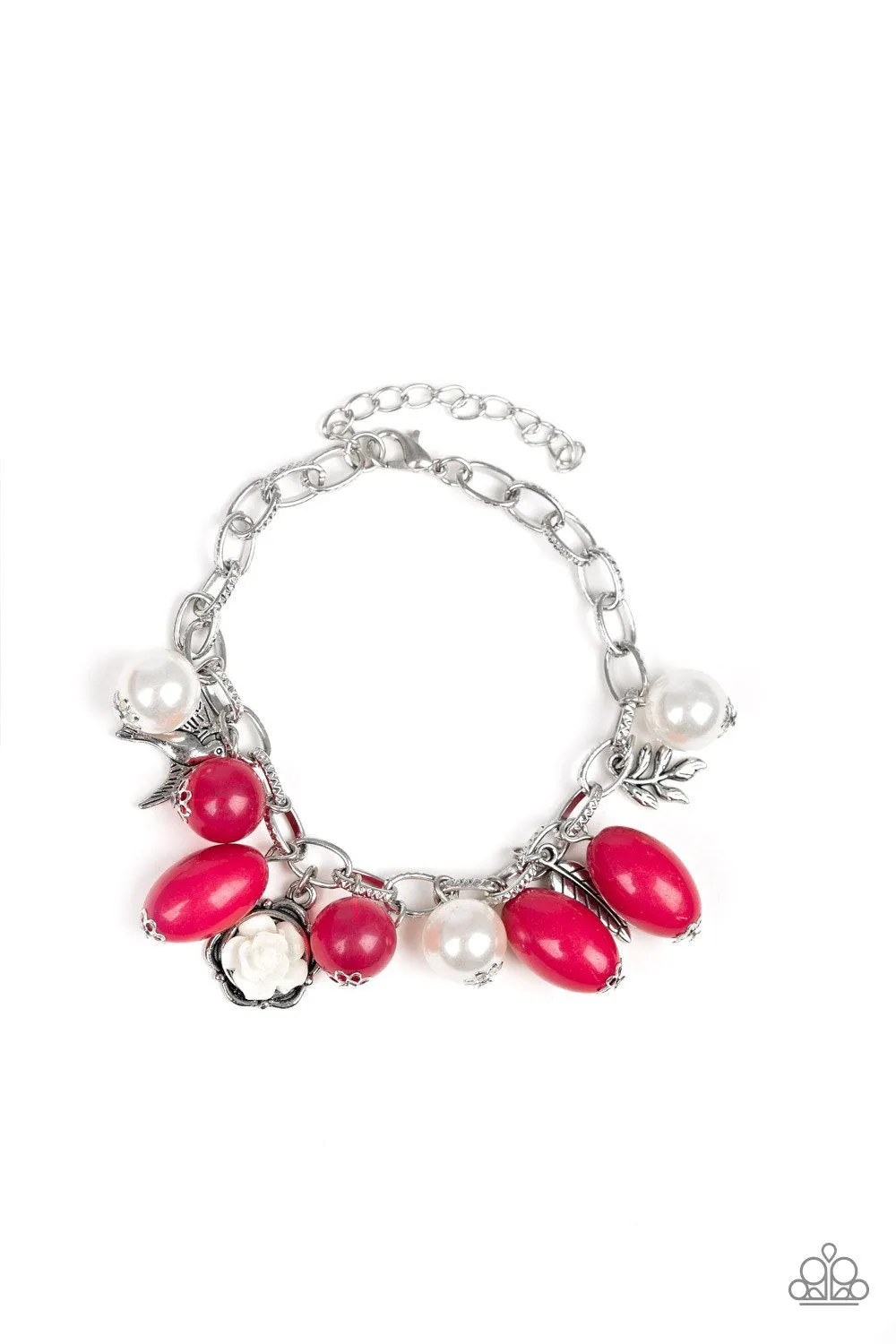 Paparazzi Love Doves Bracelet Pink