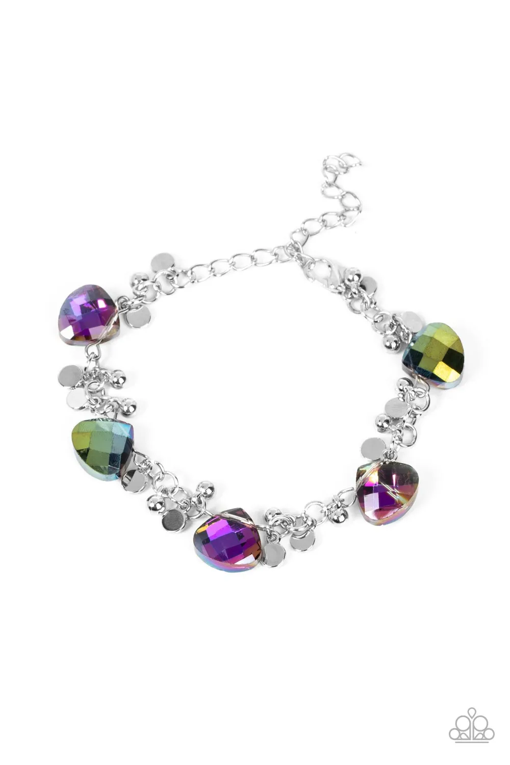 Paparazzi Sassy Super Nova Necklace Multi & Super Nova Nouveau Bracelet Multi