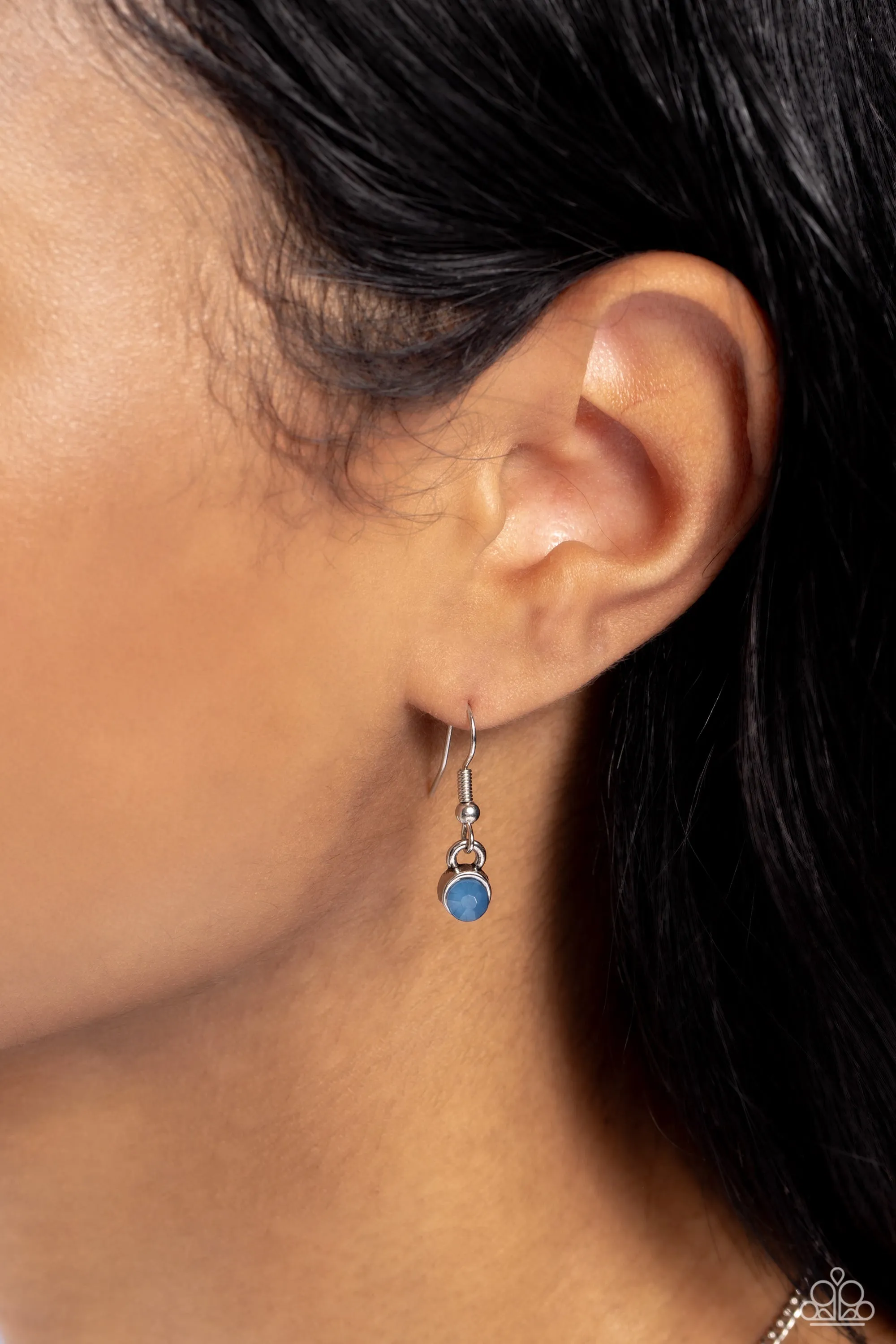 Paparazzi Solar Stunner - Blue Necklace