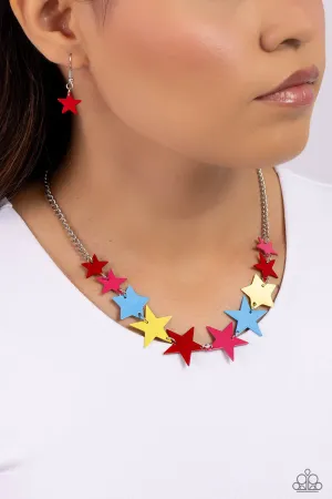 Paparazzi Starstruck Season Necklace Red