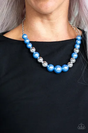 Paparazzi Take Note Necklace Blue