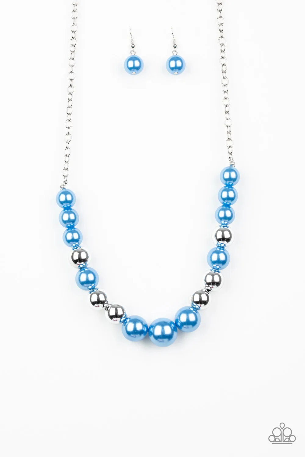 Paparazzi Take Note Necklace Blue