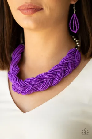 Paparazzi The Great Outback Necklace Purple