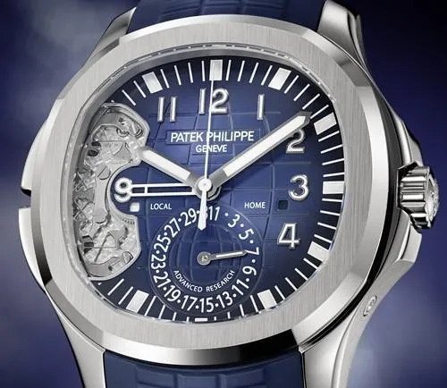 Patek Philippe Aquanaut Travel Time 5650G-001 Advanced Research Mens Watch.