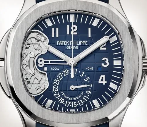 Patek Philippe Aquanaut Travel Time 5650G-001 Advanced Research Mens Watch.