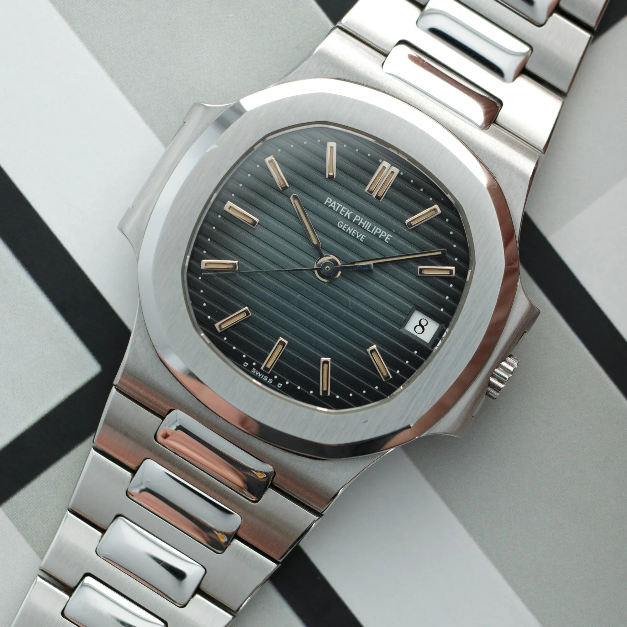 Patek Philippe Steel Nautilus Watch Ref. 3800