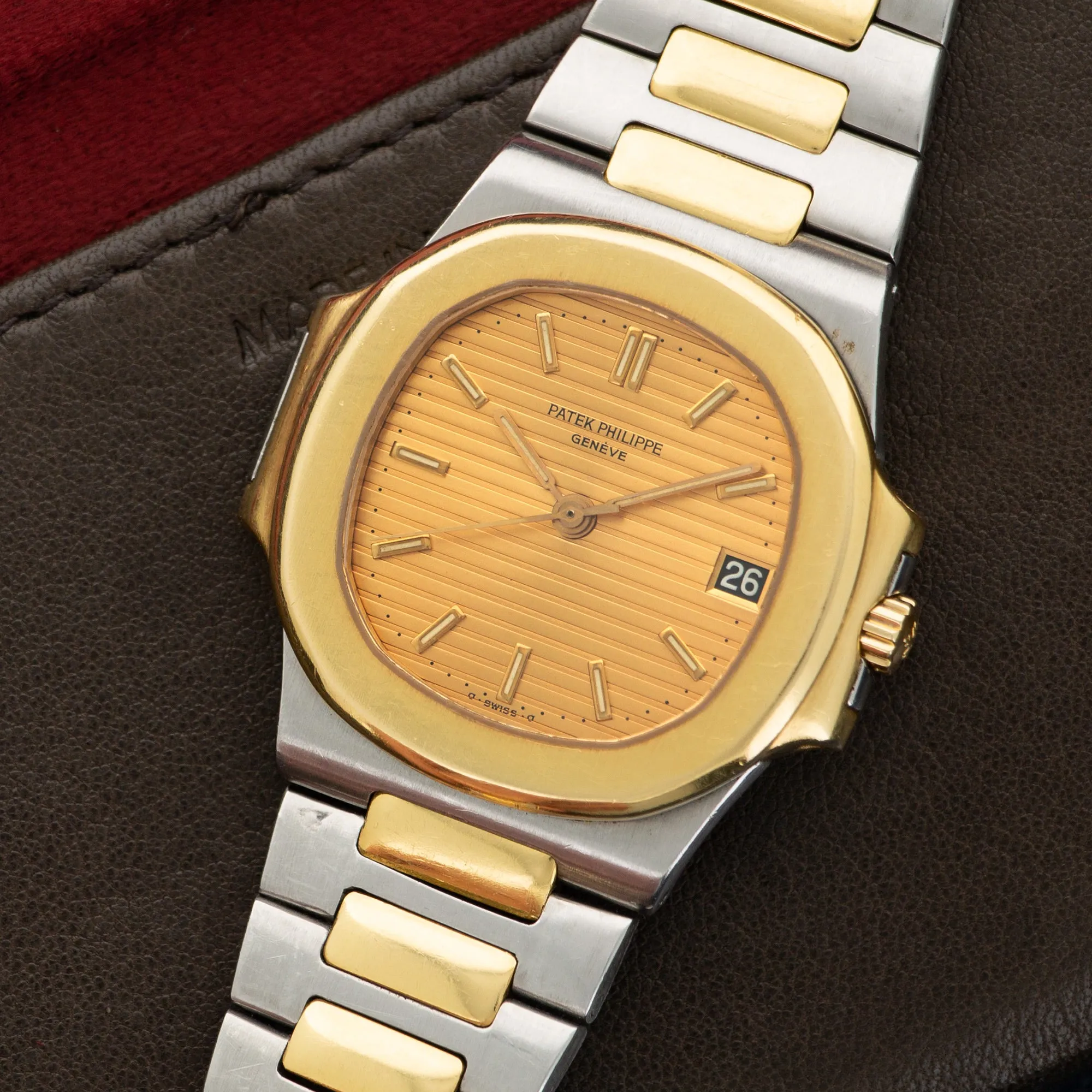 Patek Philippe Two-Tone Nautilus Watch Ref. 3800