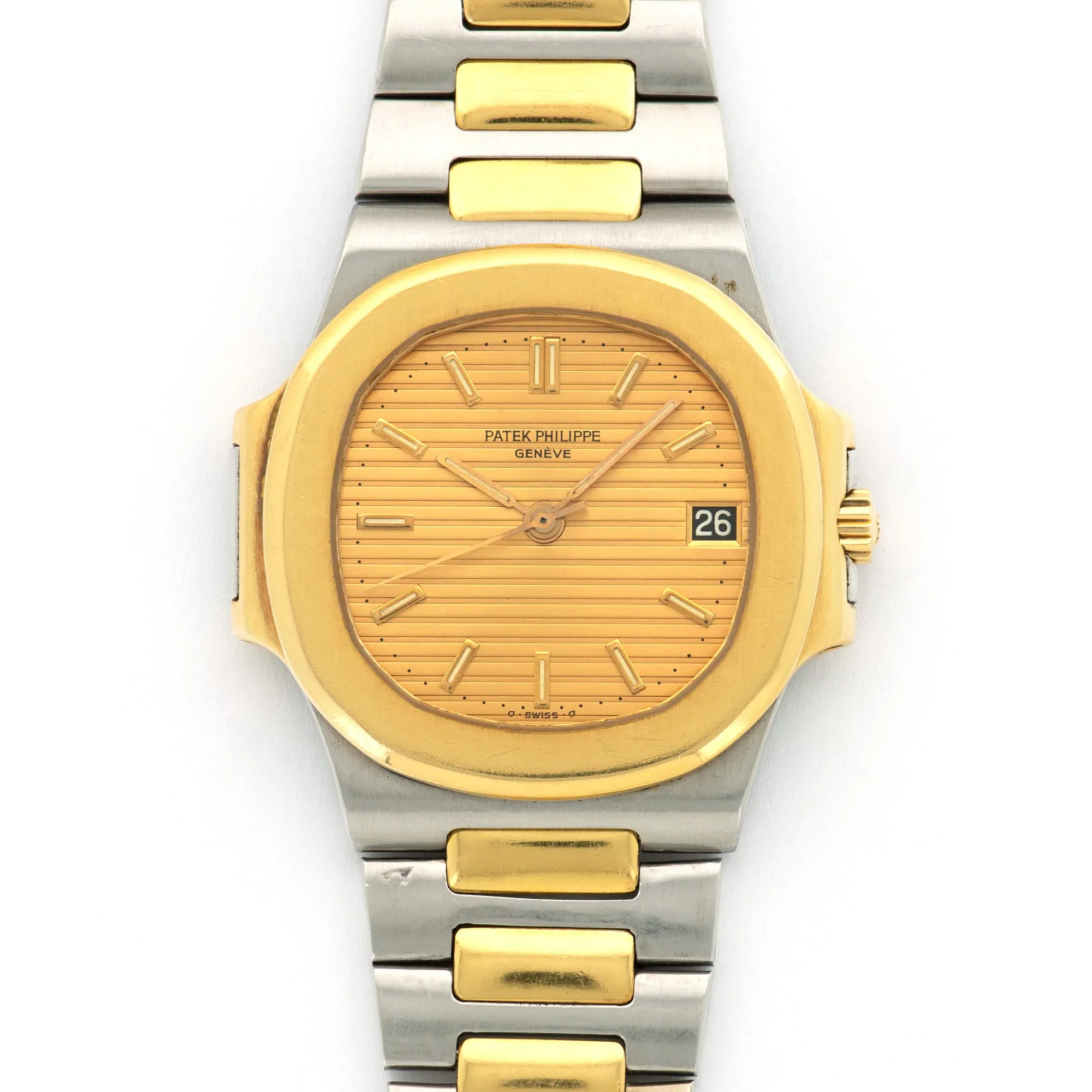 Patek Philippe Two-Tone Nautilus Watch Ref. 3800