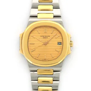 Patek Philippe Two-Tone Nautilus Watch Ref. 3800