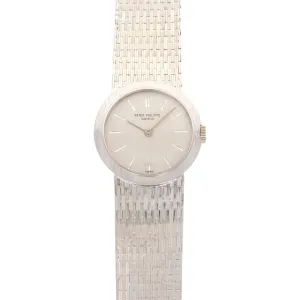 Patek Philippe White Gold Bracelet Watch
