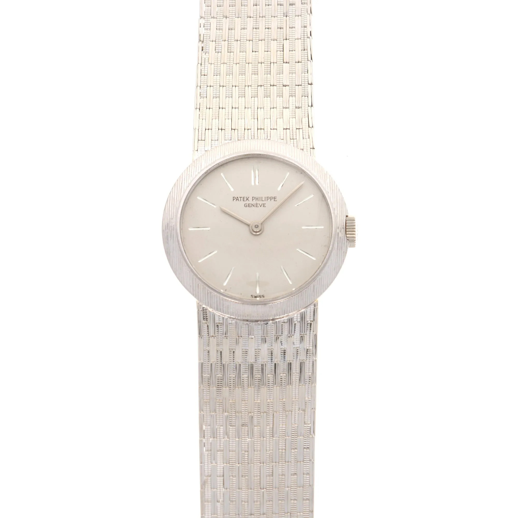 Patek Philippe White Gold Bracelet Watch