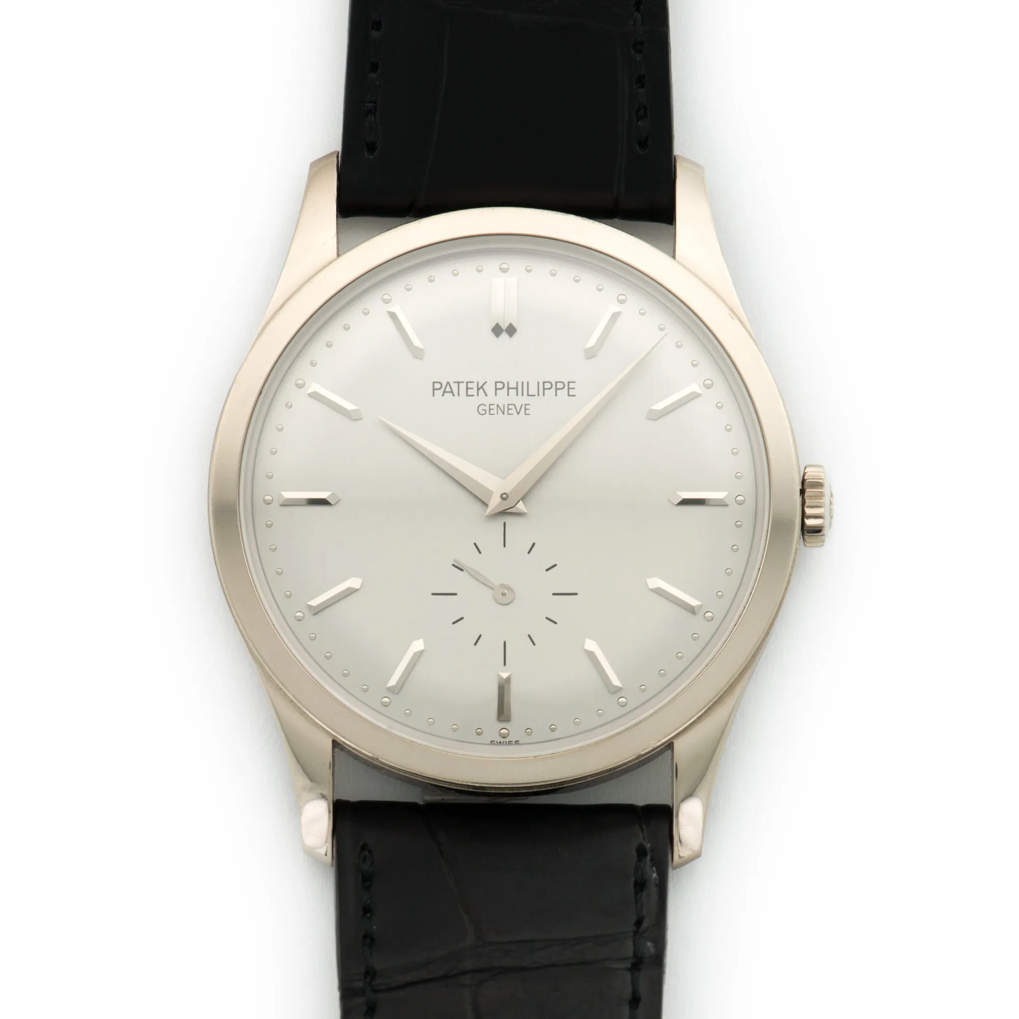 Patek Philippe White Gold Calatrava Watch Ref. 5196