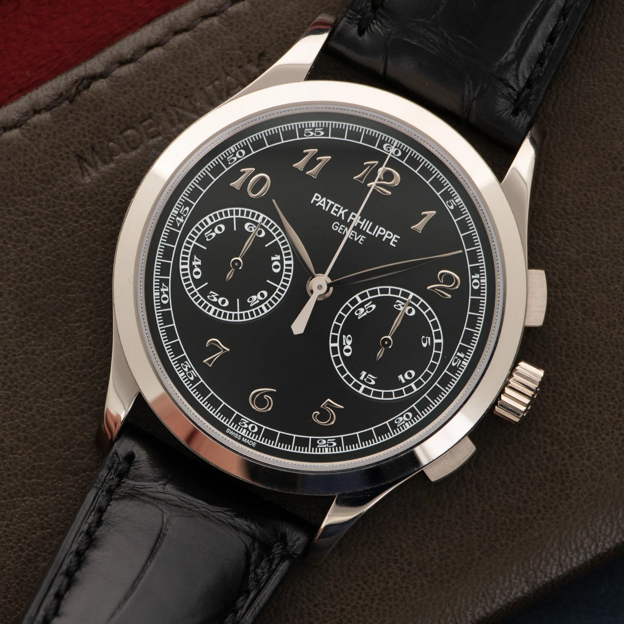 Patek Philippe White Gold Chronograph Watch Ref. 5170
